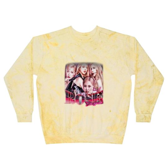Discover Rose Kpop Blast Sweatshirts, Blackpink Blast Sweatshirts, Rose