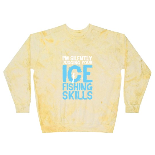 Discover Ice Fishing - Ice Fishing Gift - Blast Sweatshirts