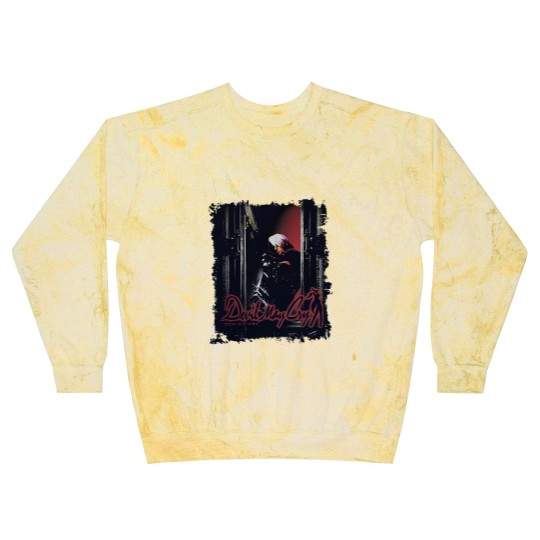 Discover Retro PS2 Devil May Cry - Vintage Y2K Video Game Blast Sweatshirts