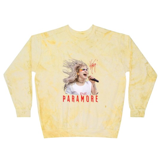 Discover Paramore Hayley Williams Blast Sweatshirts, Music Tour 2023, Paramore Merch Blast Sweatshirts