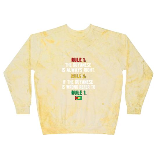 Discover Guyanese Roots Guyana Flag Guyanese Heritage Blast Sweatshirts