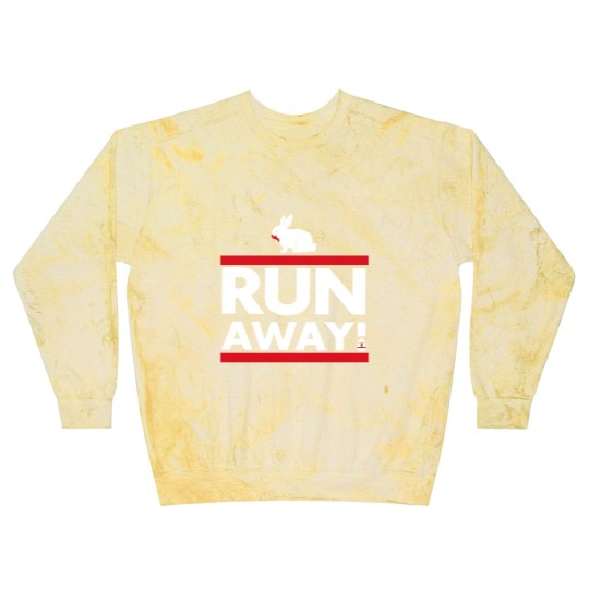 Discover Run Away! Blast Sweatshirts, Monty Python, Spamalot Blast Sweatshirts