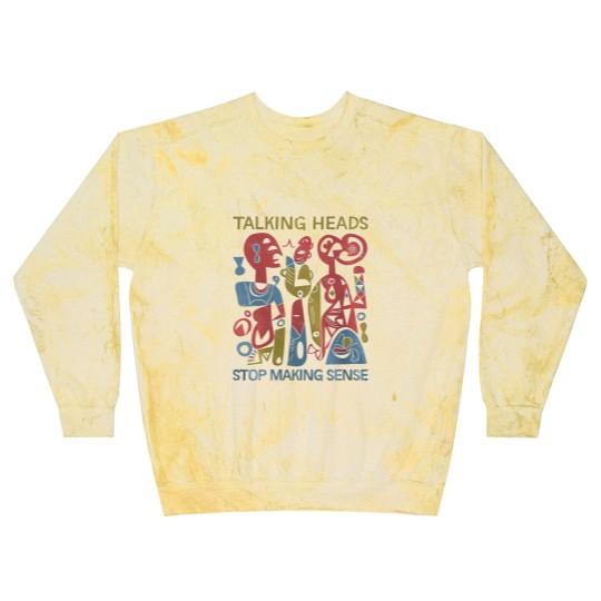 Discover Stop Making Sense Talking head retro Blast Sweatshirts, Talking head indie shoegaze Blast Sweatshirts