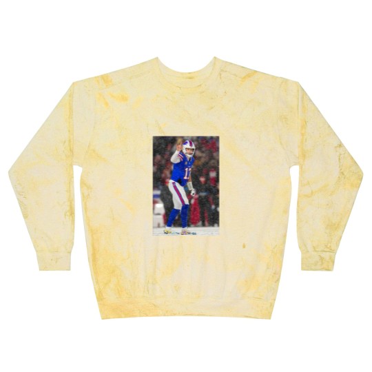 Discover Josh Allen Football Blast Sweatshirts, Buffalo Fan Gift