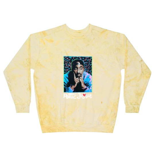 Discover Tupac Shakur Poetic Justice Black Blast Sweatshirts - NWT