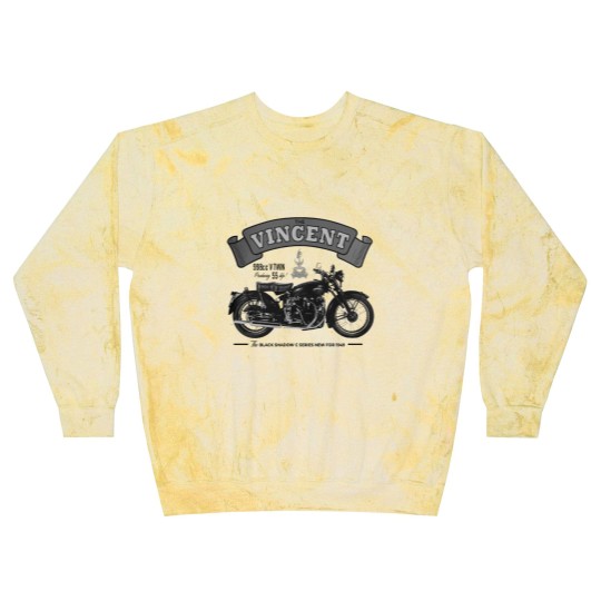 Discover Vincent Black Shadow Classic Motorcycle T Blast Sweatshirts