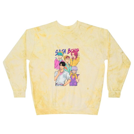 Discover Saja Boy Unisex 2025 Multicolor Blast Sweatshirts