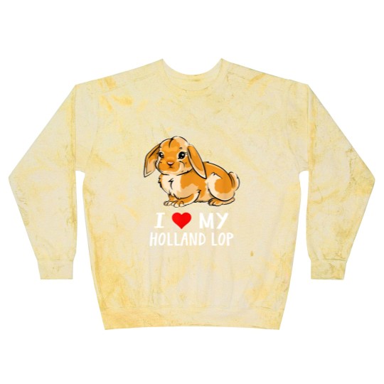 Discover I love my holland lop Blast Sweatshirts Blast Sweatshirts
