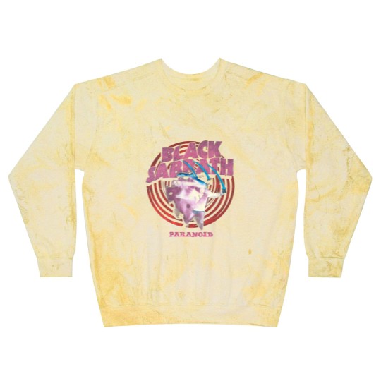 Discover BLACK SABBATH Paranoid Amplifier Blast Sweatshirts