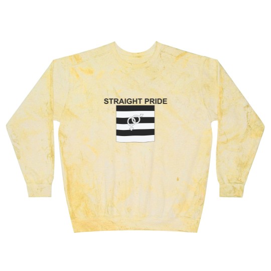 Discover Straight Pride Blast Sweatshirts Gender Symbols Men & Woman