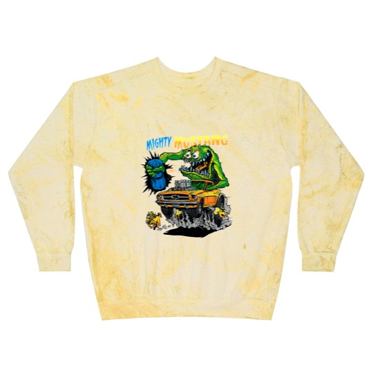 Discover ED ROTH RAT FINK ORIGINAL MIGHTY MUSTANG BLACK Blast Sweatshirts