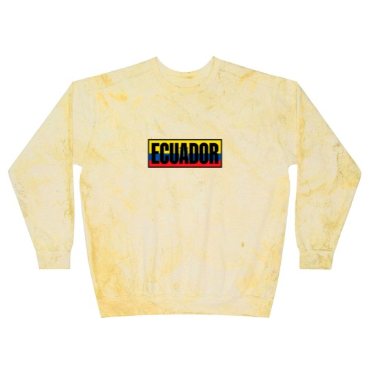 Discover Ecuador Country - Ecuador - Blast Sweatshirts