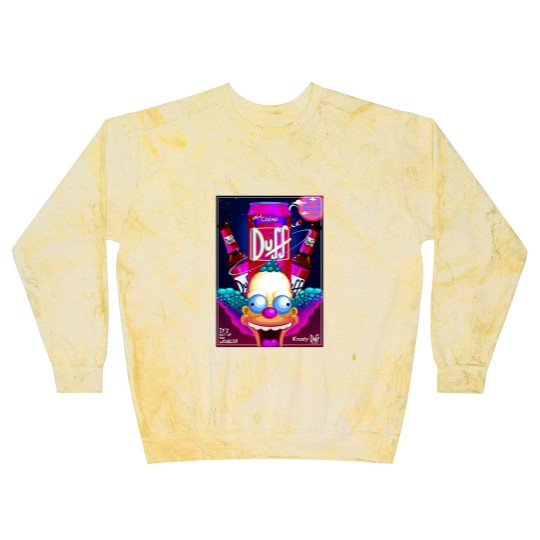 Discover Krusty the Clown Blast Sweatshirts, Duff Beer Blast Sweatshirts Blast Sweatshirts, Simpson Blast Sweatshirts