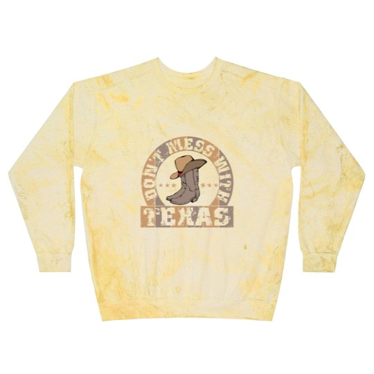 Discover Dont mess with Texas - Dont Mess With Texas - Blast Sweatshirts