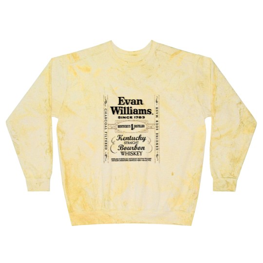 Discover Evan Williams Bourbon Whiskey Logo Blast Sweatshirts