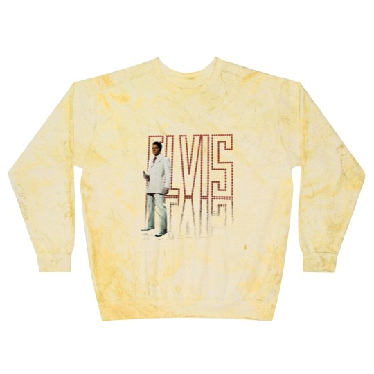 Discover Elvis Presley - White Suit Adult Blast Sweatshirts
