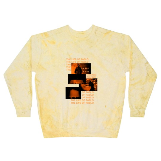 Discover The Life Of Pablo Inspired Album Cover Style Blast Sweatshirts