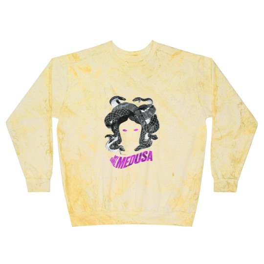 Discover My Girl Medusa Blast Sweatshirts Medusa Snake Face Blast Sweatshirts