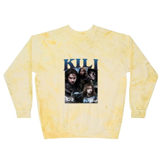 Discover Limited Kili Blast Sweatshirts Vintage 90s Blast Sweatshirts Fili and Kili Movie Gif For Woman And Man Unisex Blast Sweatshirts