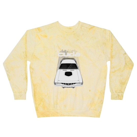 Discover Plymouth Barracuda 1971 - White Blast Sweatshirts