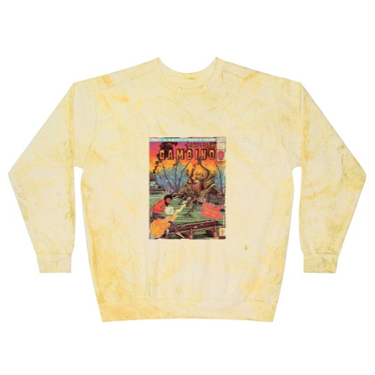 Discover Comic World Tour Gambino  Comic World Tour Gambino Blast Sweatshirts