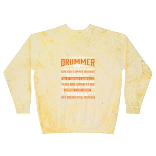 Discover You Know You Are A Drummer - Band Lover Percussion Blast Sweatshirts