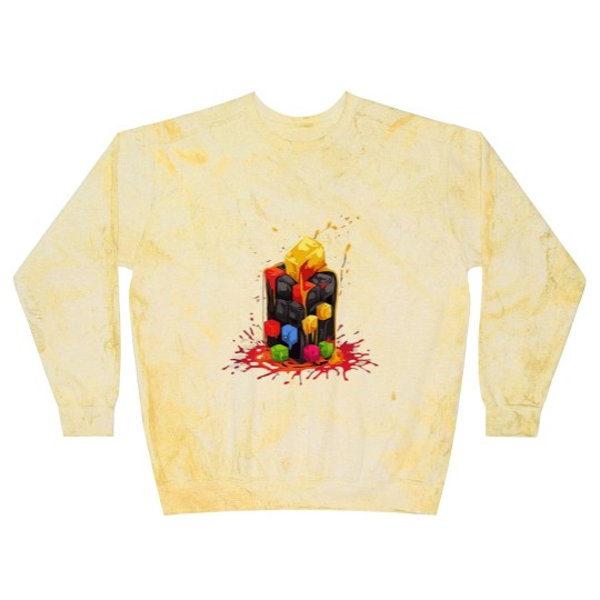 Discover Rainbow Abstraction melted rubix cube - Rainbow Abstraction Melted Rubix Cube - Blast Sweatshirts