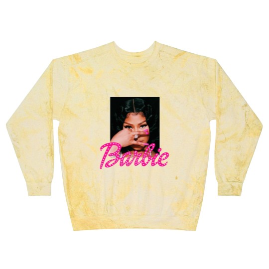 Discover Nicki Minaj Barbi Girl Blast Sweatshirts| Queen of Rap Blast Sweatshirts