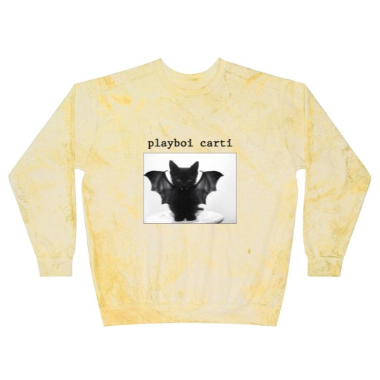 Discover Playboi Carti Cat Blast Sweatshirts, Playboi Carti Meme Blast Sweatshirts