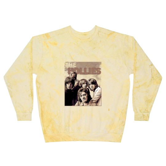 Discover The Hollies  Band Brown Vintage Blast Sweatshirts