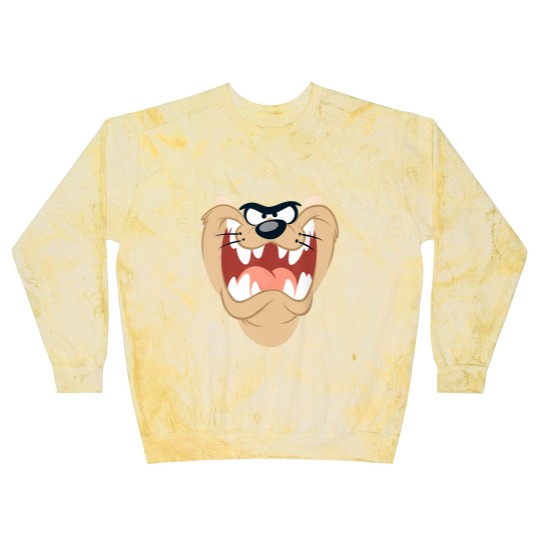 Discover Looney Tunes Taz Face Blast Sweatshirts, Tasmanian Devil Face Blast Sweatshirts