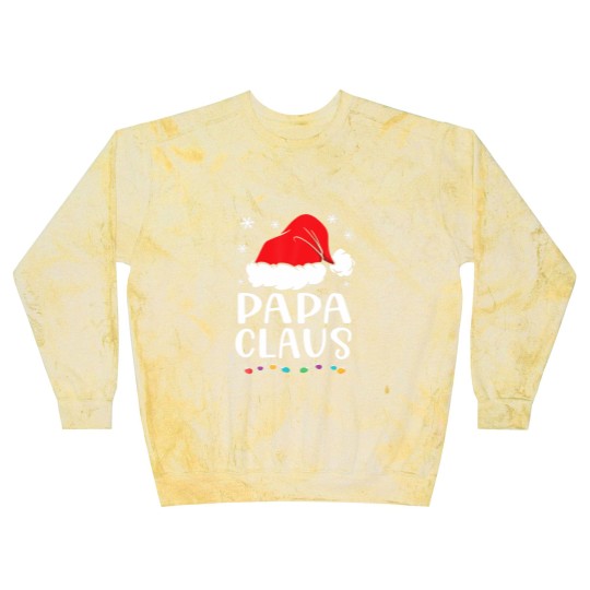 Discover Papa Claus Family Matching Papa Claus Pajama Blast Sweatshirts