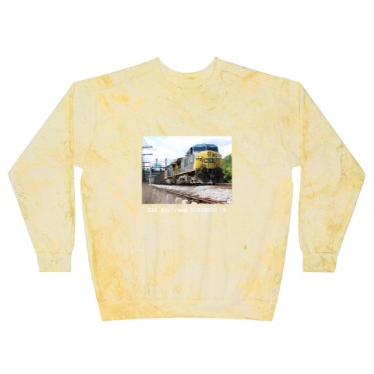 Discover CSX Railroad AC4400CW #6 With a Coal Train Black Blast Sweatshirts