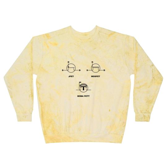 Discover Jfet Mosfet Boba Fett Blast Sweatshirts