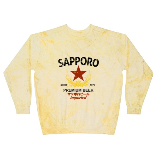 Discover Sapporo Beer Blast Sweatshirts