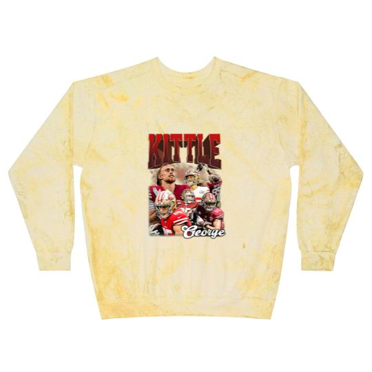 Discover Limited George Kittle Blast Sweatshirts professional American Football Player