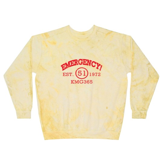 Discover Emergency Est 1972 KMG365 Blast Sweatshirts