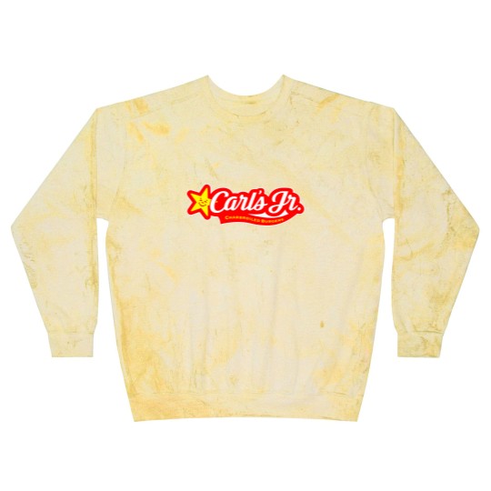 Discover carl's jr burger logo Blast Sweatshirts