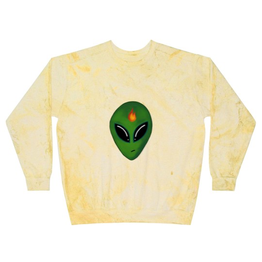 Discover Inciteful Alien Head Blast Sweatshirts