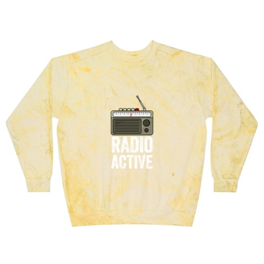 Discover Radio Active HAM Radio Gift Radio Operator Blast Sweatshirts