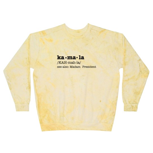 Discover Kamala Definition Blast Sweatshirts, Kamala Harris Blast Sweatshirts, Kamala For The People Blast Sweatshirts