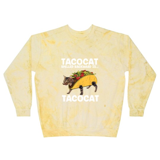 Discover Funny Taco Cat Vintage Blast Sweatshirts