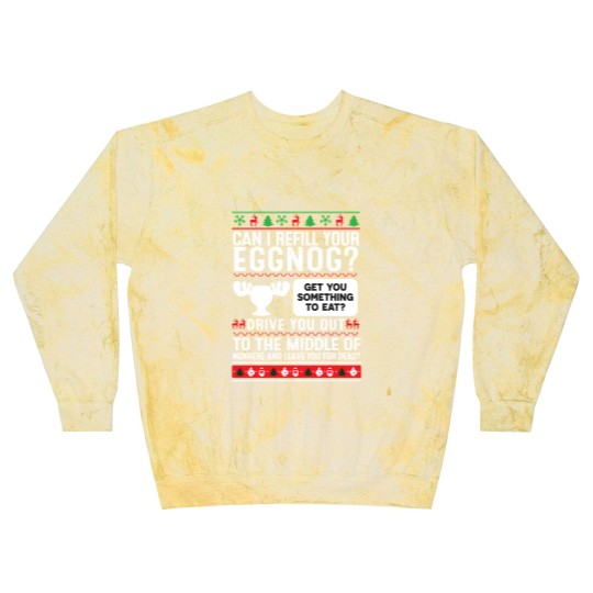 Discover Can I Refill Your Eggnog Family Christmas-Vacation Blast Sweatshirts