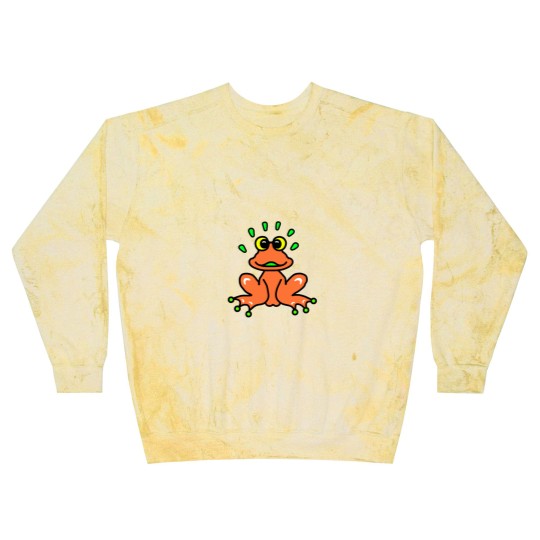 Discover Orange Frog Blast Sweatshirts