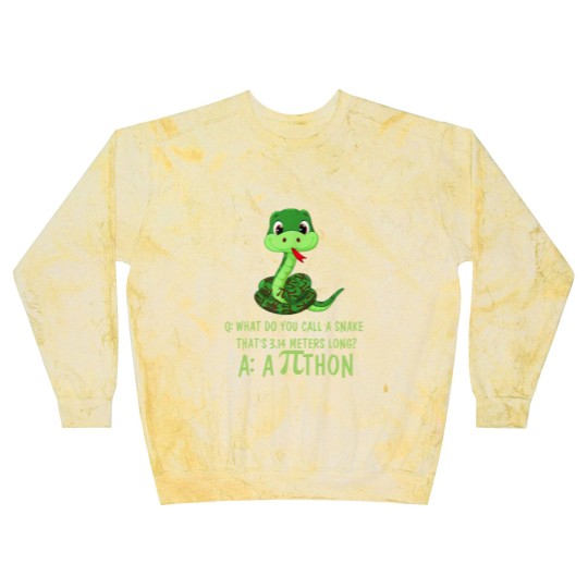 Discover Python Pithon Pi Symbol Happy Pi Day Blast Sweatshirts Math