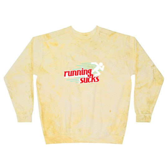 Discover Running Sucks Blast Sweatshirts