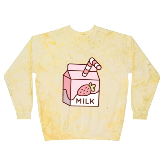 Discover YesStyle strawberry milk Blast Sweatshirts