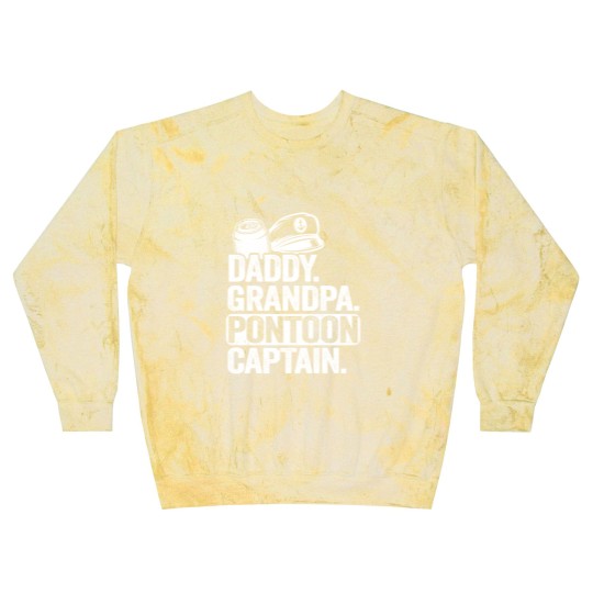 Discover Daddy Grandpa Pontoon Captain Funny Pontoon Blast Sweatshirts