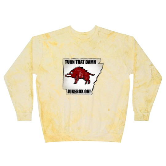Discover Distressed Turn that Damn Jukebox On Blast Sweatshirts