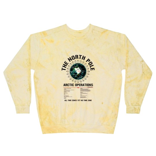 Discover The North Pole - Arctic Operations Blast Sweatshirts (dk)